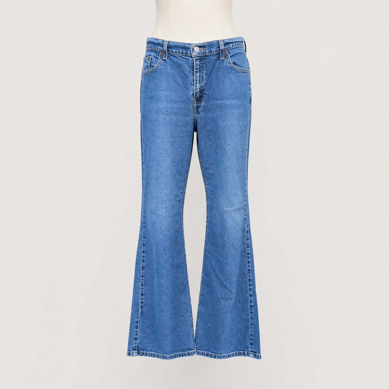 Vintage 2001 Levi&acirc;s 515 Bootcut Lowrise Denim Jeans Y2k